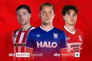 Ipswich, Middlesbrough in action in key night in Championship promotion race on Sky LIVE!