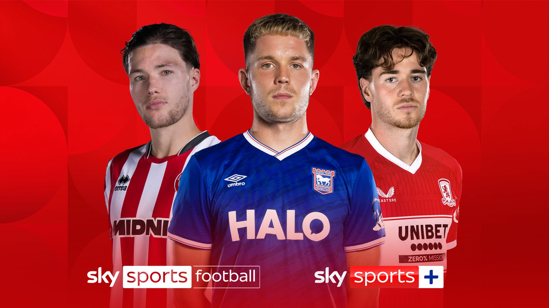 Ipswich, Middlesbrough in action in key night in Championship promotion race on Sky LIVE!
