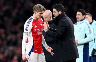 Is Martin Odegaard injured this weekend? Injury latest on Arsenal captain as Premier League leaders face Bournemouth