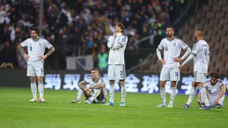 Italy only have themselves to blame for missing a third straight World Cup