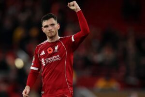 ‘It’s been a hell of a journey’: Andy Robertson to leave Liverpool at end of season