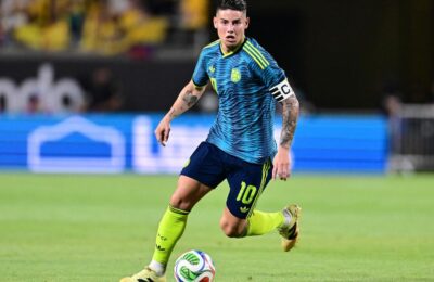 James Rodriguez injury update — Colombia star returns to club for training before FIFA World Cup 2026