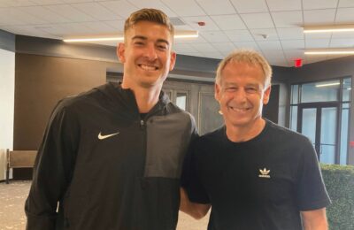Jürgen Klinsmann's son breaks his neck in a match in Italy