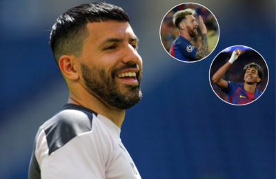 Kun Agüero praises Lamine Yamal and compares him to Messi and Mbappé