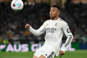 Kylian Mbappe suffers hamstring issue during Real Madrid’s draw at Betis