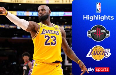 LeBron makes MORE history as Lakers edge Rockets