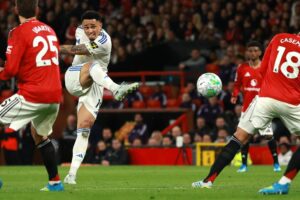 Leeds beats Manchester United in Premier League at Old Trafford after 45 years; Okafore nets brace