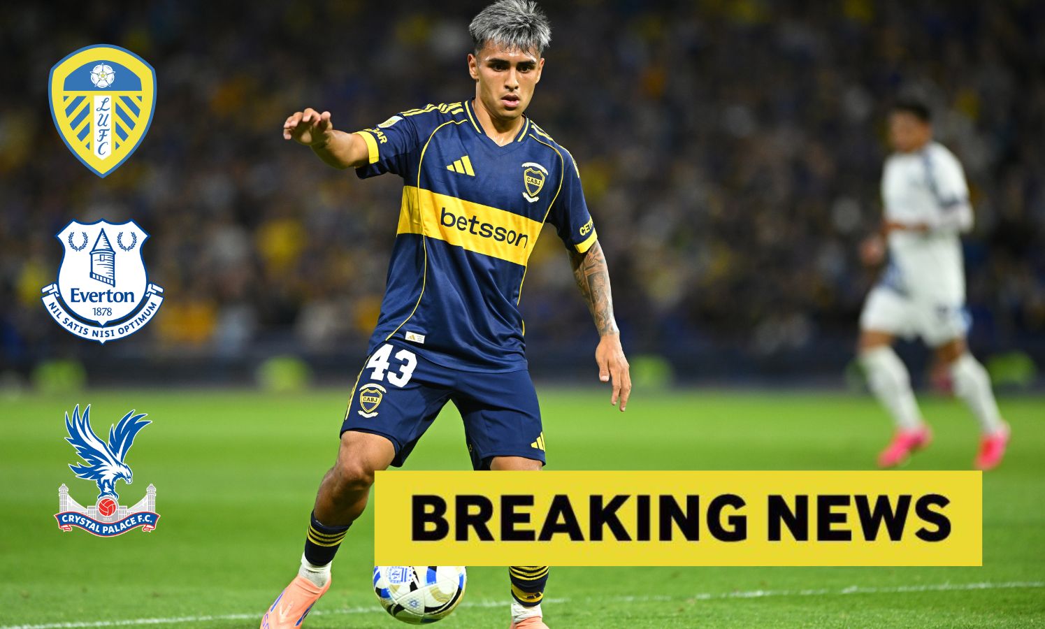 Leeds, Everton & Palace set for tug of war over “very intelligent” Argentine sensation
