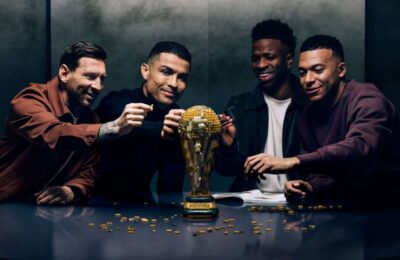 LEGO brings together Messi, Ronaldo, Mbappe and Vinicius Jr in final duel ahead of World Cup