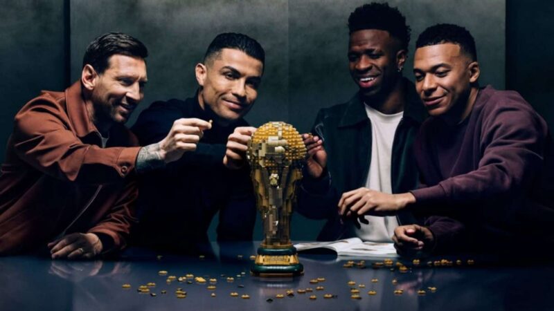 LEGO brings together Messi, Ronaldo, Mbappe and Vinicius Jr in final duel ahead of World Cup