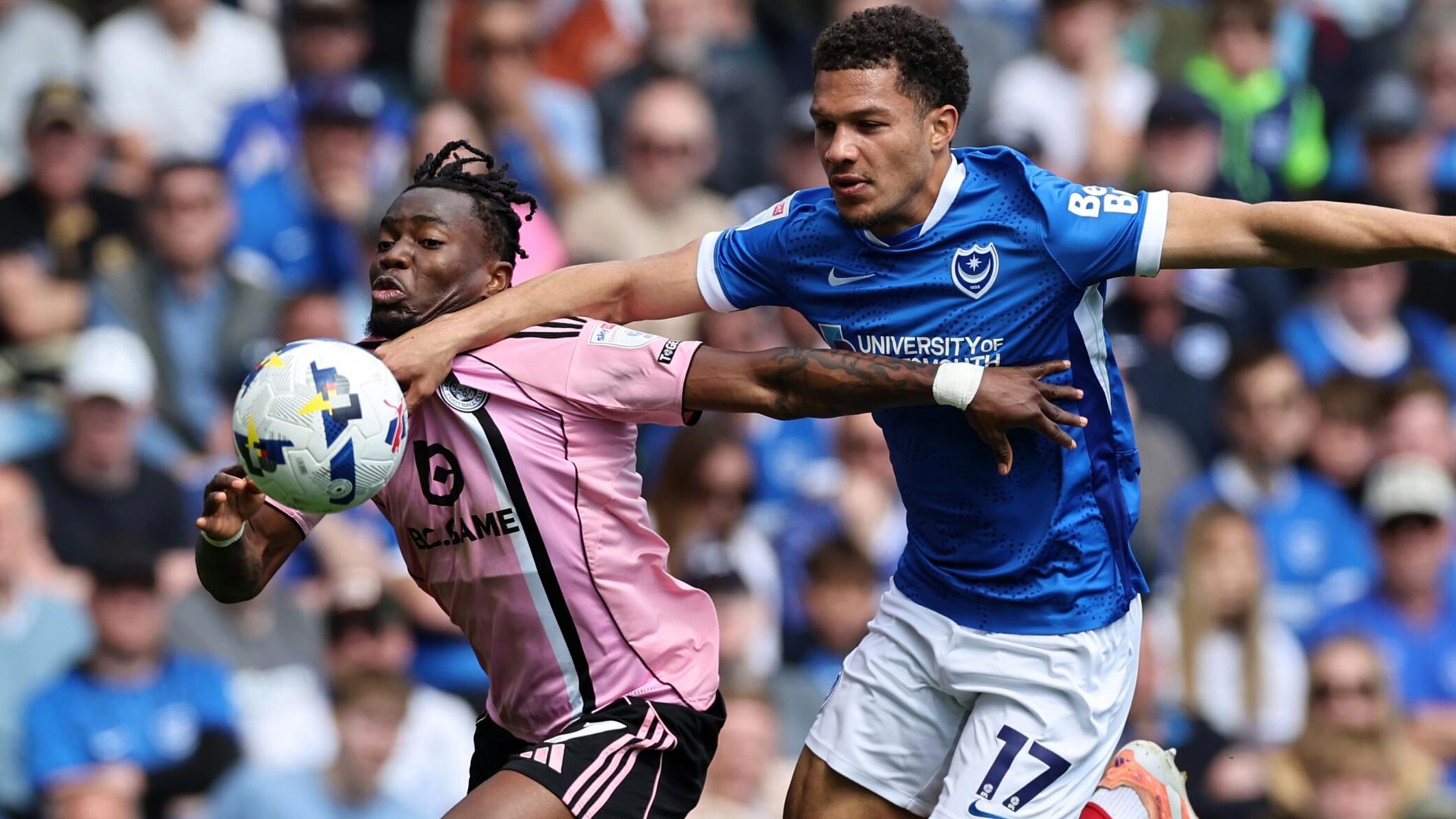 Leicester pushed closer to L1 after defeat at Pompey