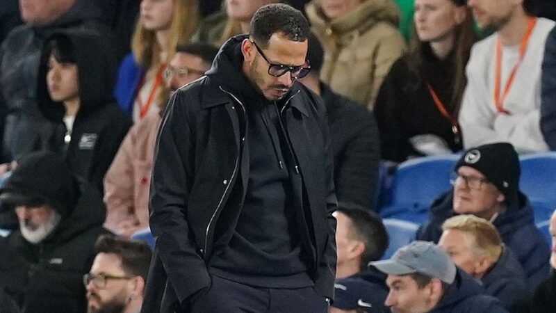 Liam Rosenior faces fan fury as Chelsea suffer Brighton hammering