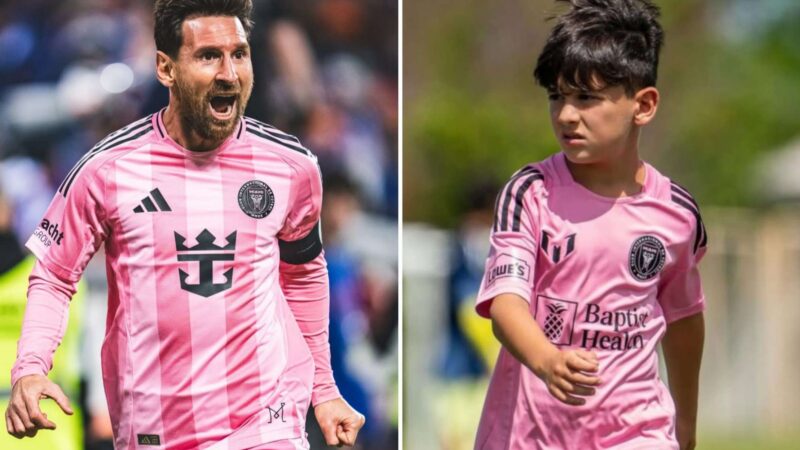 Lionel Messi’s son Ciro shows he may have double his dad’s soccer IQ with a flurry of goals