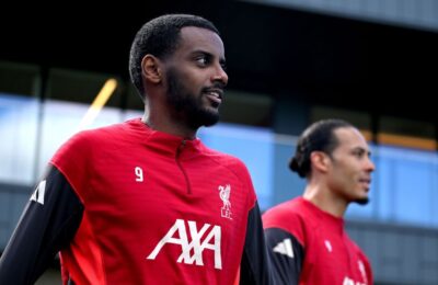 Liverpool's Slot: Isak training, not ready to start