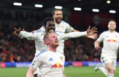 Longstaff's late, late show puts Leeds on brink of safety with Bournemouth draw