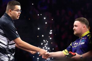 Luke Littler Reacts After Gian van Veen Explains Heated Clash