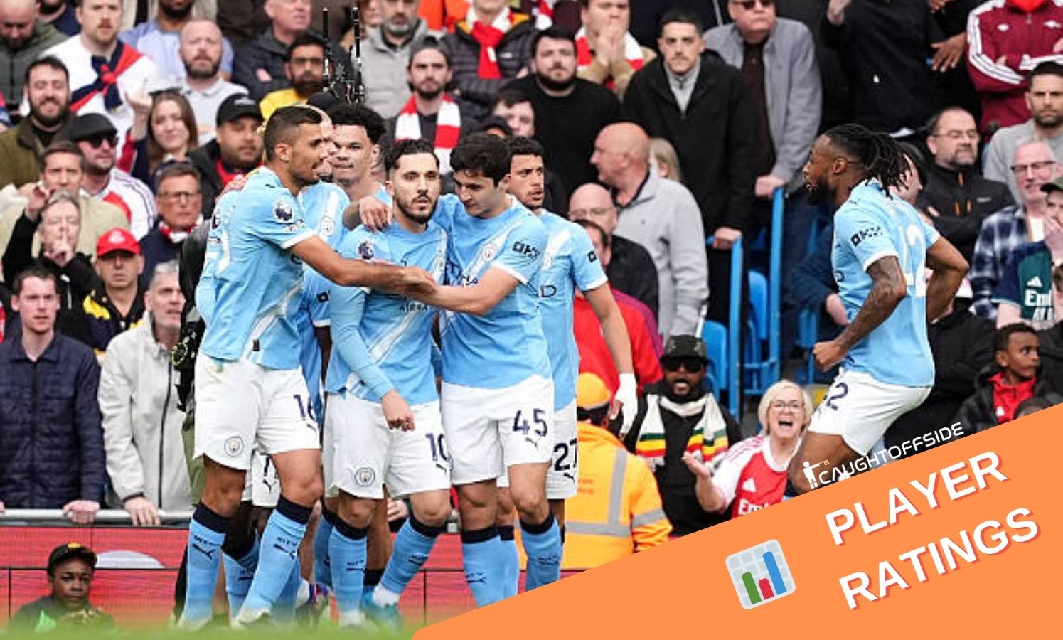 Manchester City player ratings vs Arsenal: Cherki magic, Haaland winner as title race explodes