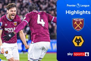 Report: Mavropanos and Taty score twice in crucial win for West Ham