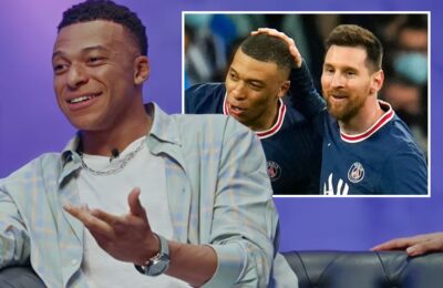 Mbappé explains why Messi is the best: "It's ridiculous"