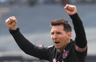 Messi scores first goal with UE Cornella, his new team in Spain