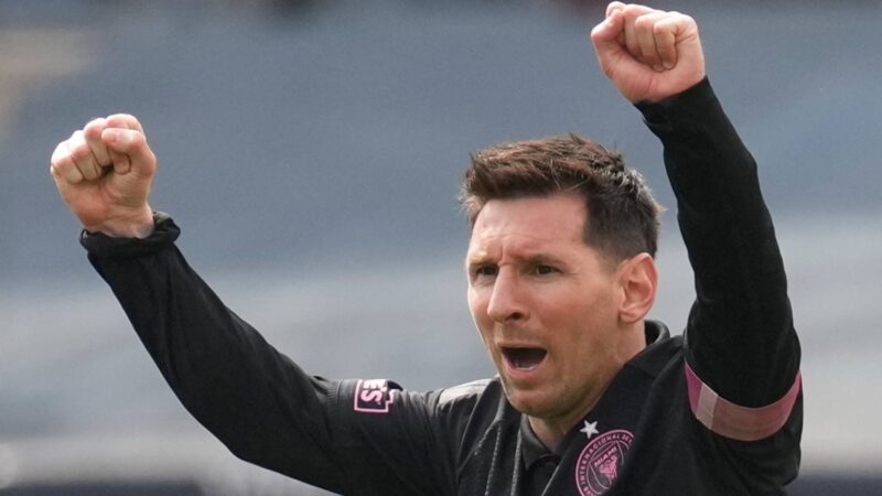 Messi scores first goal with UE Cornella, his new team in Spain