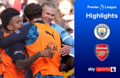 Monumental win for Man City as Arsenal’s lead cut to three points
