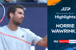 Norrie defeats Wawrinka in two-and-a-half-hour battle