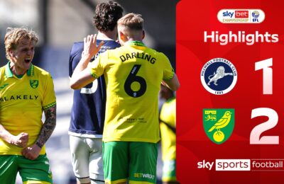 Norwich strike 'hammer' blow to Millwall automatic promotion hopes