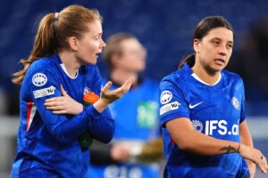 Nusken goal not enough as Bompastor sent off in Chelsea’s WCL exit to Arsenal