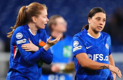 Nusken goal not enough as Bompastor sent off in Chelsea's WCL exit to Arsenal