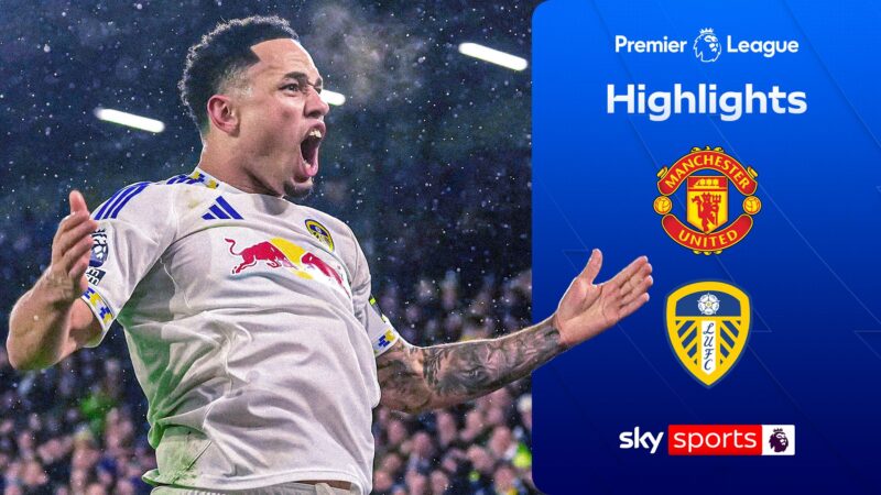 Okafor brace hands Leeds first Old Trafford win in 45 years! — What We Know