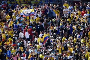 One dead in clashes between Colombia football fans