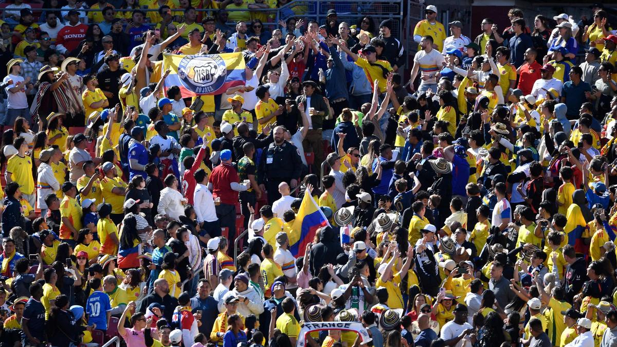 One dead in clashes between Colombia football fans
