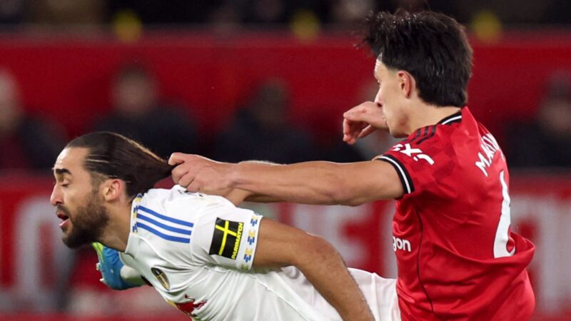 Premier League Explain Lisandro Martinez’s Hair Pull Red Card vs Leeds
