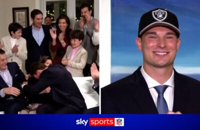 Raiders select Mendoza as No 1 pick | 'I'm ecstatic'