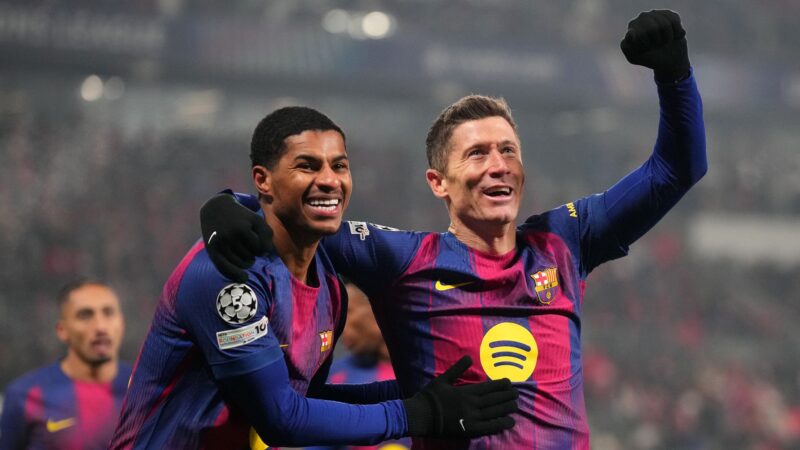 Rashford starts for Barcelona against Atletico Madrid LIVE!