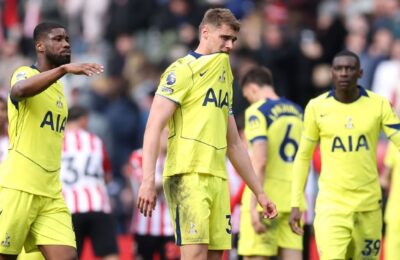 Relegation looks increasingly inevitable for slumping Spurs