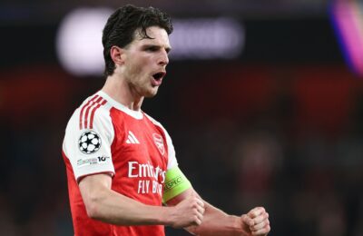 Rice: Arsenal ready for 'ultimate test' at Man City