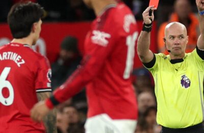Rio Ferdinand's Post After Martinez's Red Card in Man Utd v Leeds Goes Viral