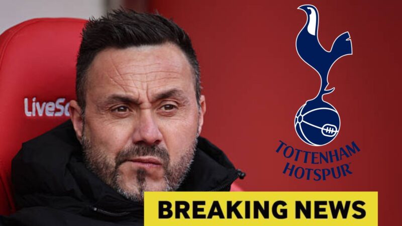 Roberto De Zerbi makes Tottenham exit claim, names key reason that could force him to leave