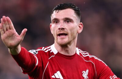 Robertson leaving due to lack of minutes, says Slot