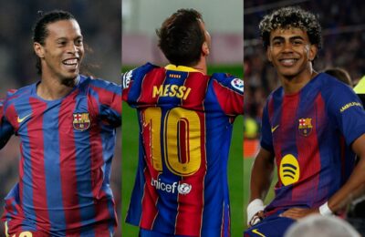 Ronaldinho backs Lamine Yamal as Lionel Messi's successor in Barcelona's No. "10" jersey
