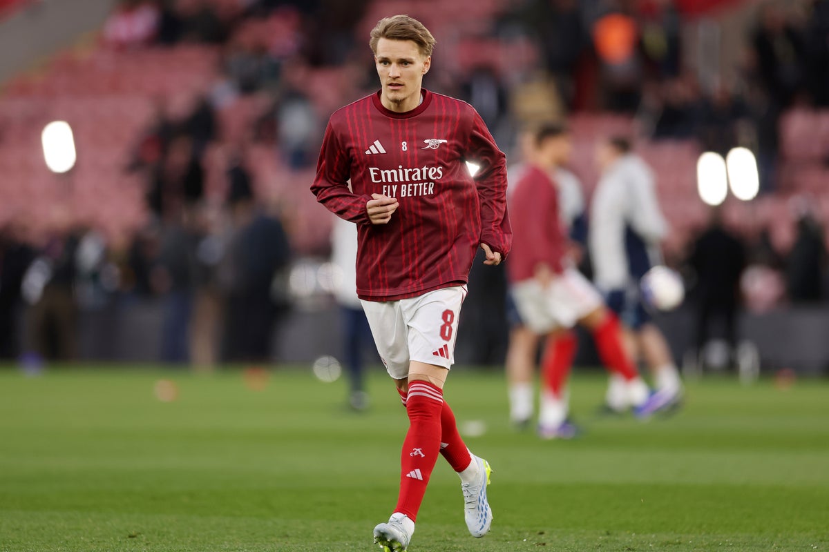 Southampton vs Arsenal LIVE: Martin Odegaard returns for Gunners in FA Cup quarter final