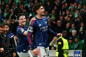 Sporting vs Arsenal LIVE: Gunners laud ‘best in world’ Raya after Champions League late show