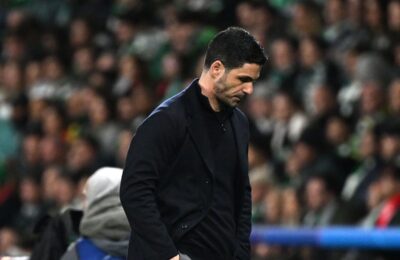Sunday’s briefing: Arsenal title bid dented by loss and Bayern win without Kane
