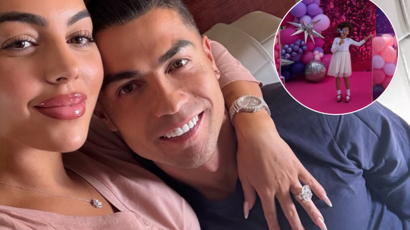 The birthday celebration for Cristiano Ronaldo’s daughter, organized by Georgina Rodríguez