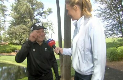 The Masters: Gary Player Slammed For 'Creepy' Comment to Female Presenter