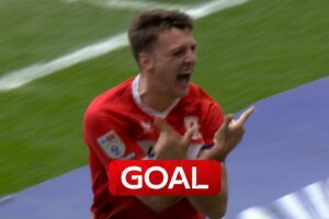 This time he makes no mistake! Fry heads home opener for Boro after earlier miss