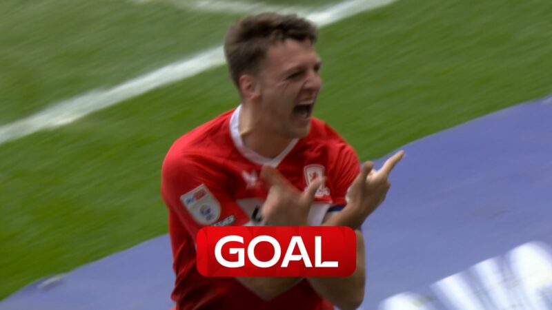 This time he makes no mistake! Fry heads home opener for Boro after earlier miss