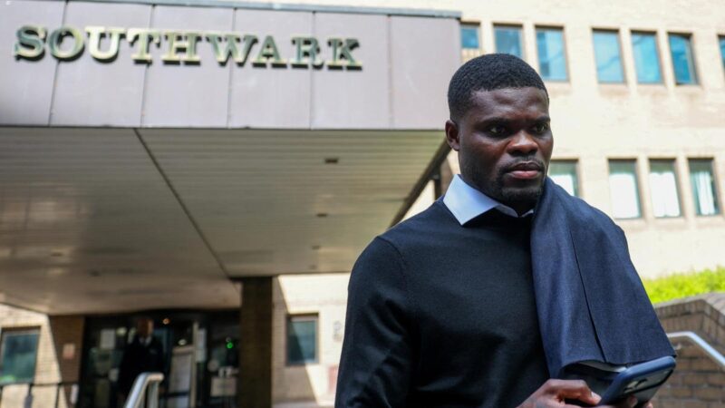 Thomas Partey pleads not guilty to additional rape charges in UK